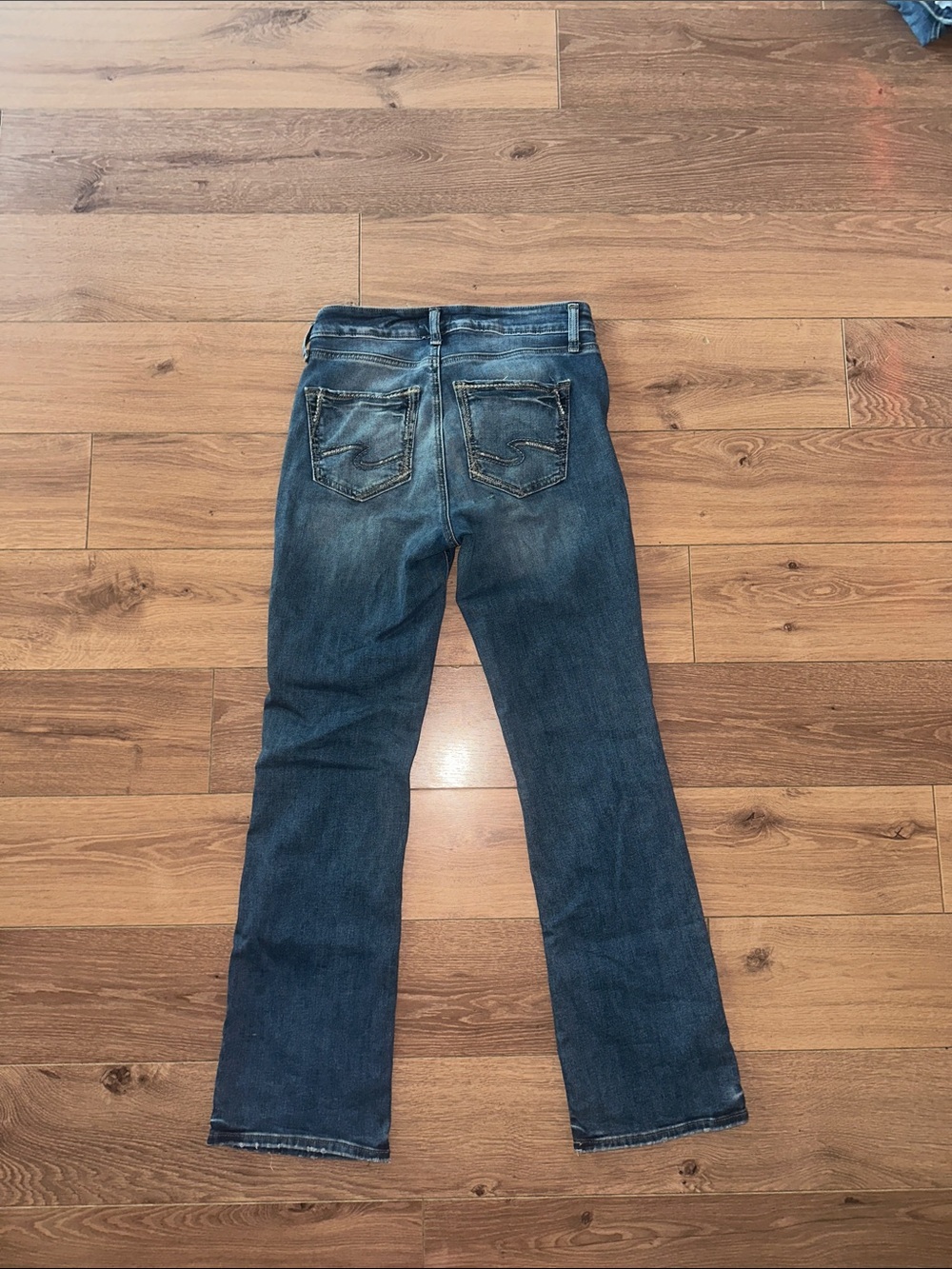 Slim Boot Blue Denim Jeans - Picture 2 of 2